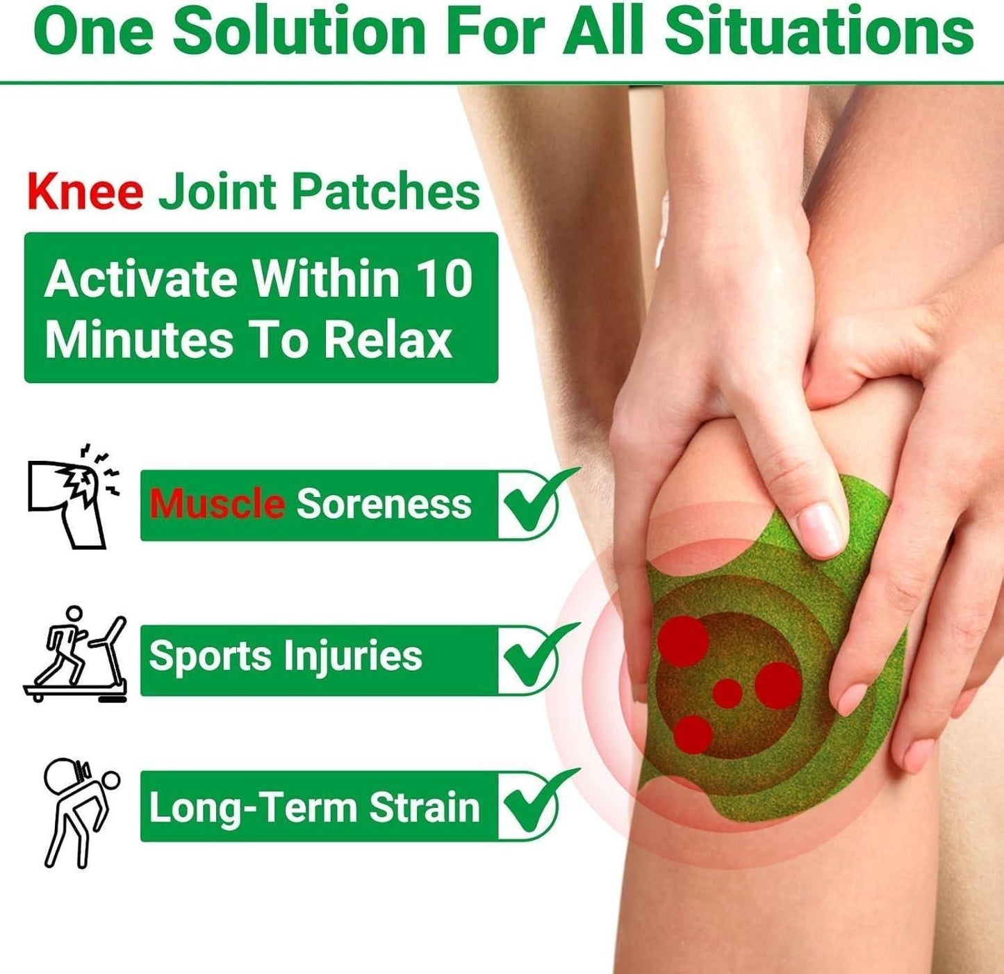 Natural Knee Pain Relief Patches